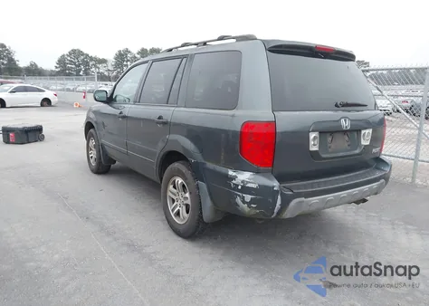 2005 Honda Pilot Ex-L from USA, damaged, VIN 5FNYF18535B044428
